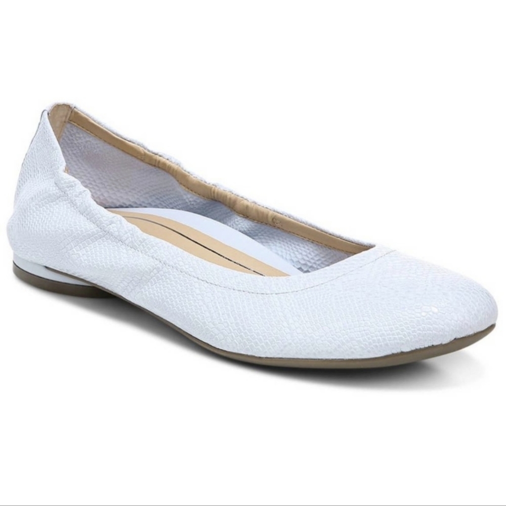 Vionic Alexa Flat - Arctic Ice - White - Size 7